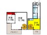 ＶＥＲＤＵＲＥ千里山西 2DKの間取り
