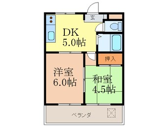 間取図 ハイム山本