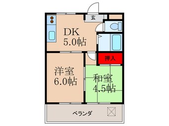 間取図 ハイム山本