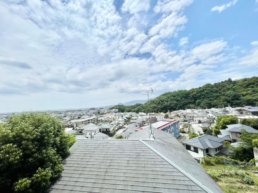 室内からの展望 ハイム山本