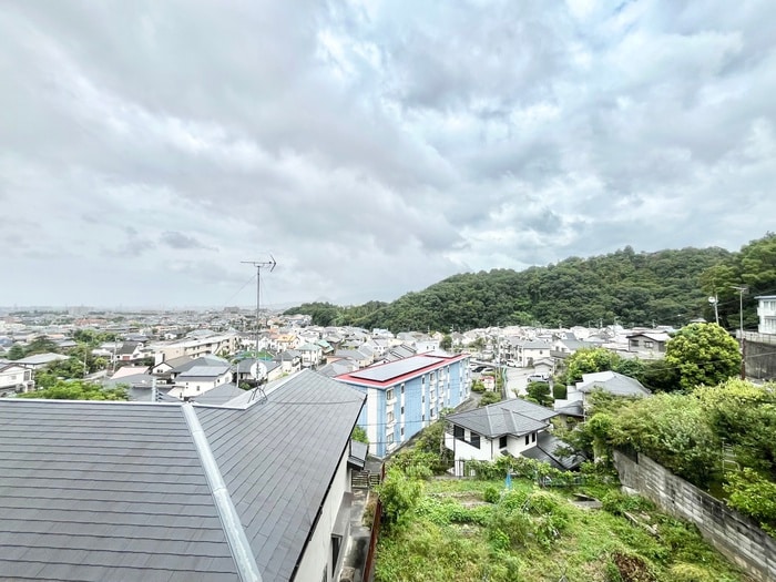 室内からの展望 ハイム山本