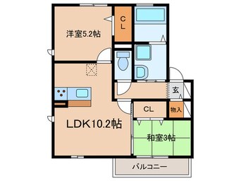 間取図 カルダ　カ－サ