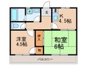 山本ハイツの間取図