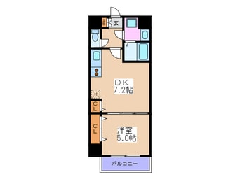 間取図 ONE ROOF FLAT FUKUSHIMA