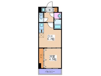 間取図 ONE ROOF FLAT FUKUSHIMA