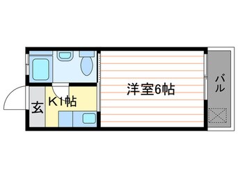 間取図 ハイツ修学院