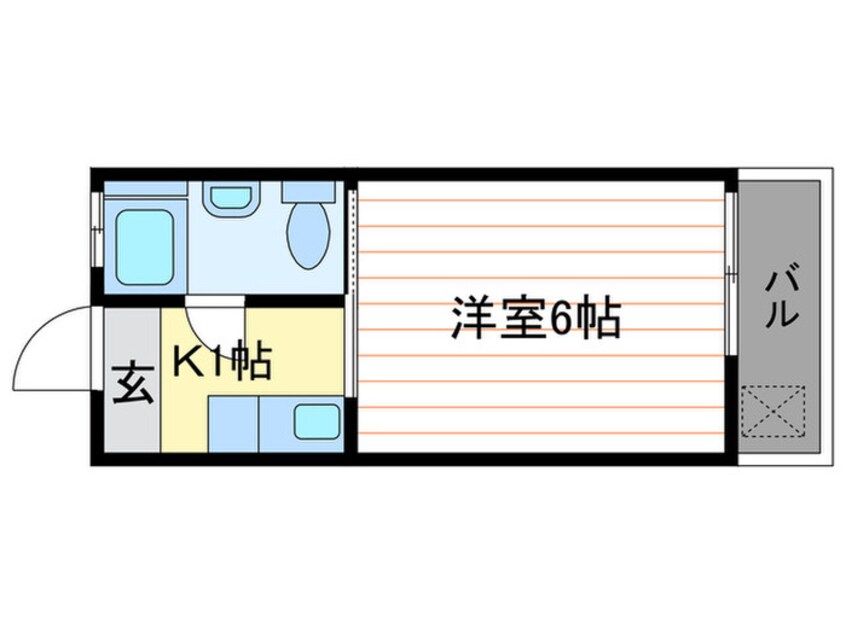 間取図 ハイツ修学院