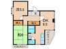 大田マンション 2DKの間取り