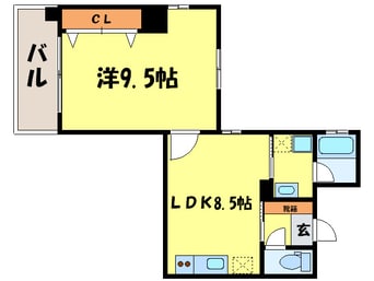 間取図 アクアレリスト今出川