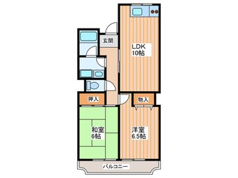 間取図 メゾン豊野Ａ棟