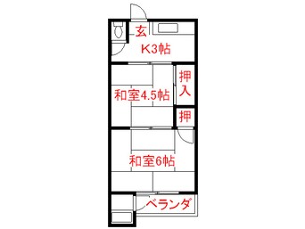 間取図 柳本荘