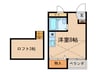 ドムール帝塚山南 1Rの間取り