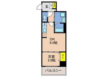 間取図 アドバンス三宮パルマ（405）