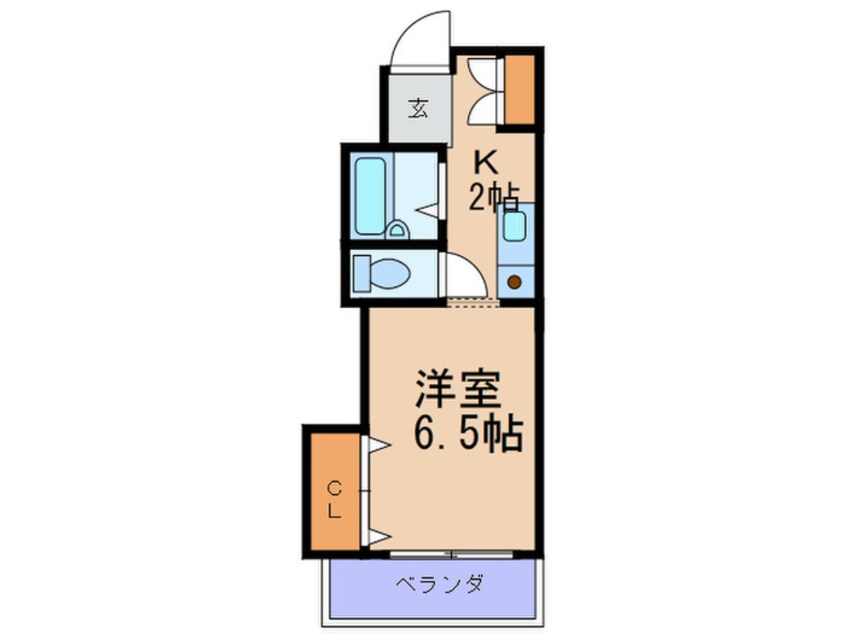 間取図 モダニティ塚本