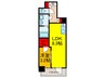 Alivis緑橋 1LDKの間取り