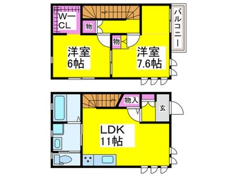 間取図 三国ヶ丘residence B棟