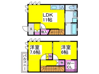 間取図 三国ヶ丘residence B棟