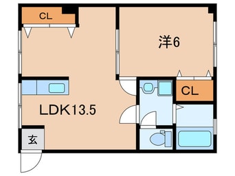 間取図 吉田マンション