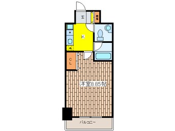 間取図 ジュネス東住吉弐番館
