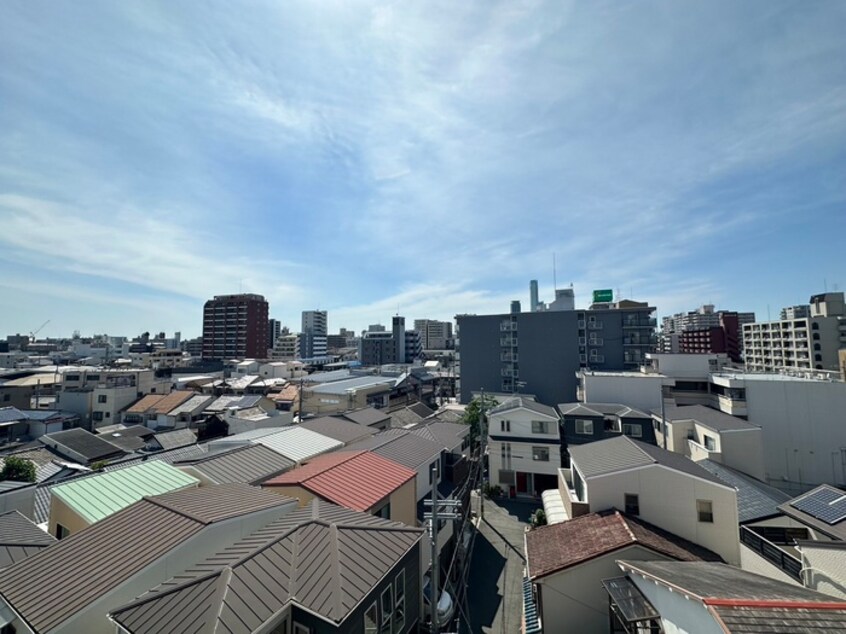 室内からの展望 ジュネス東住吉弐番館