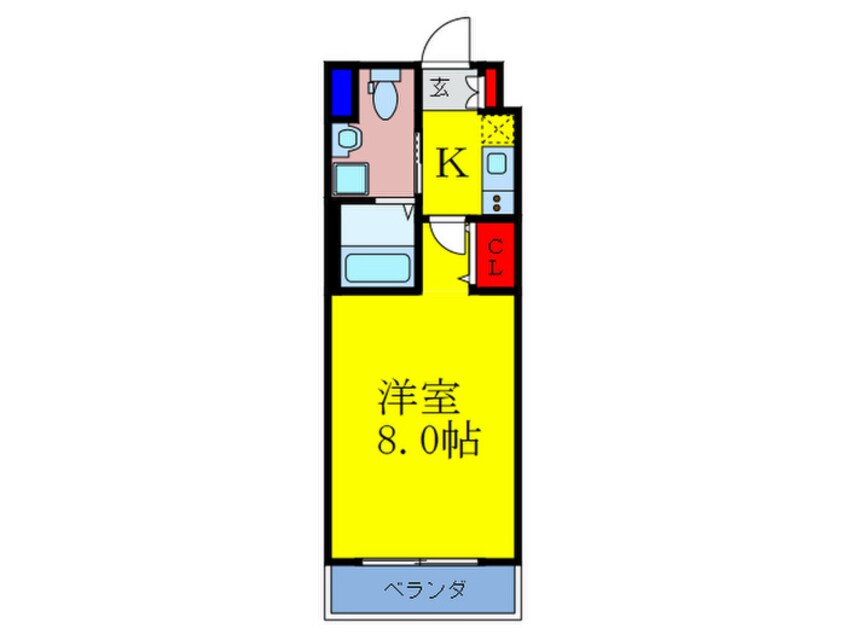 間取図 Live　Casa千林大宮