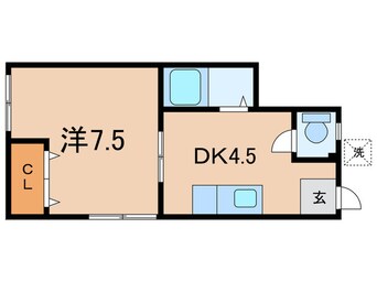 間取図 前羽アパート