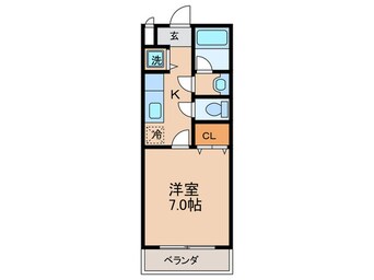 間取図 リーブル柴島