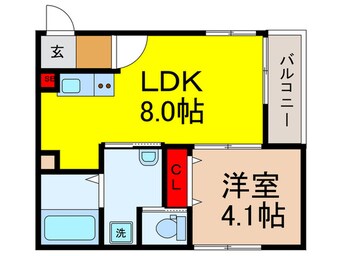 間取図 La　Regencia花園