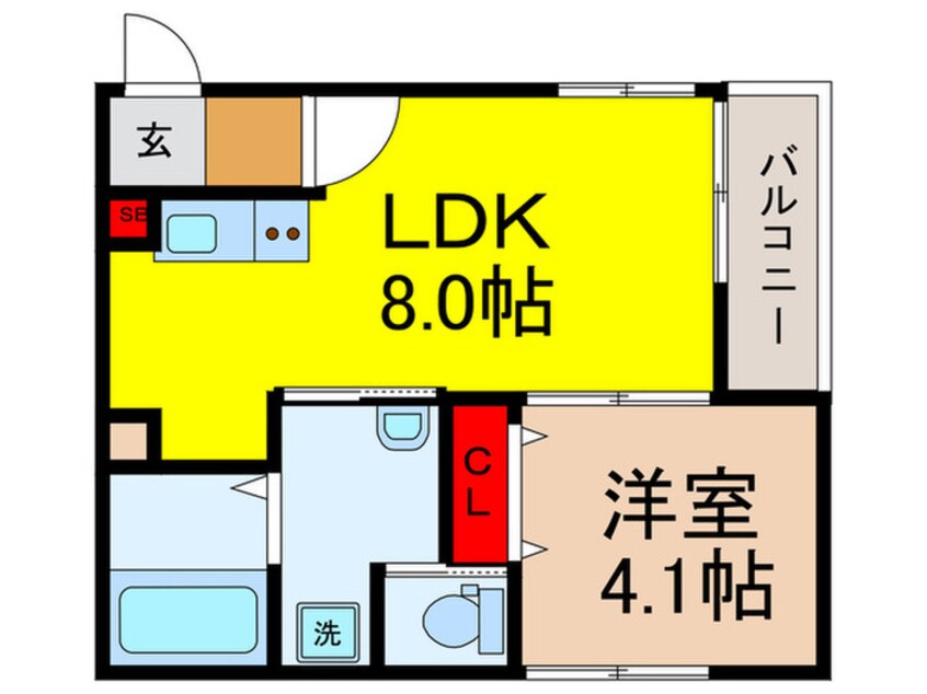 間取図 La　Regencia花園