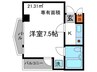 アンシャンテ豊中 1Kの間取り