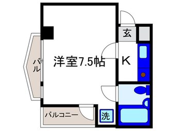 間取図 アンシャンテ豊中