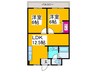 辰巳マンション 2LDKの間取り