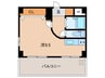 ディアコート塚新 1Rの間取り