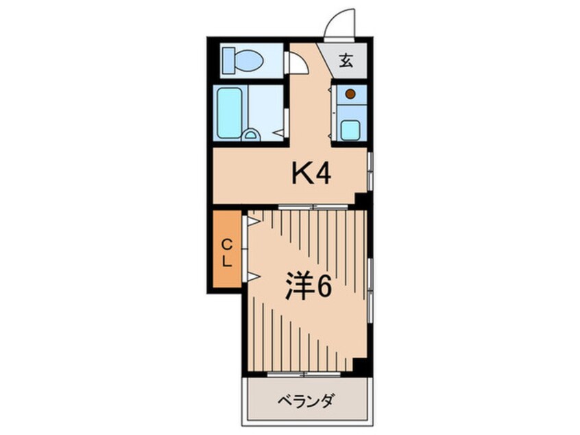 間取図 ディアコート塚新