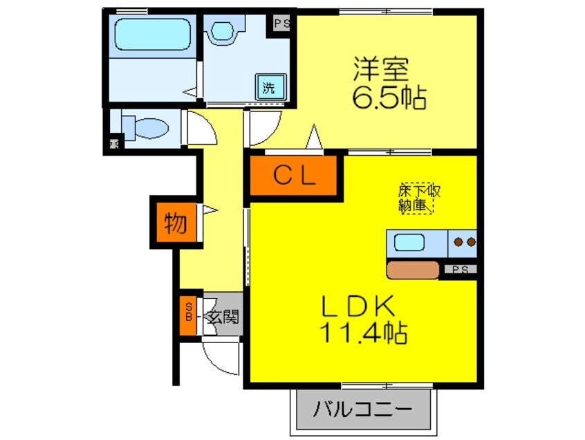 間取図 エトワールセボン