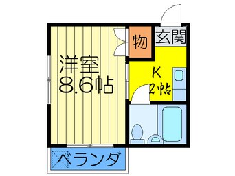 間取図 ロイヤルハイム