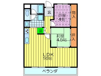 間取図 カノア