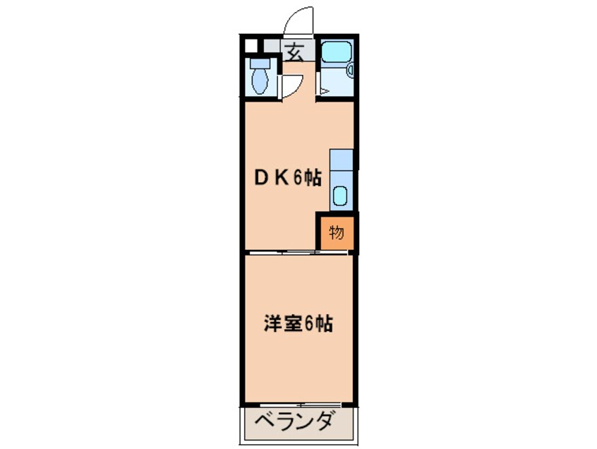 間取図 芥川ロイヤルマンション