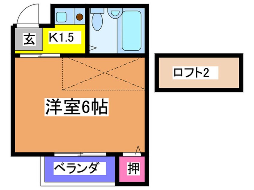 間取図 ヴィラ上町