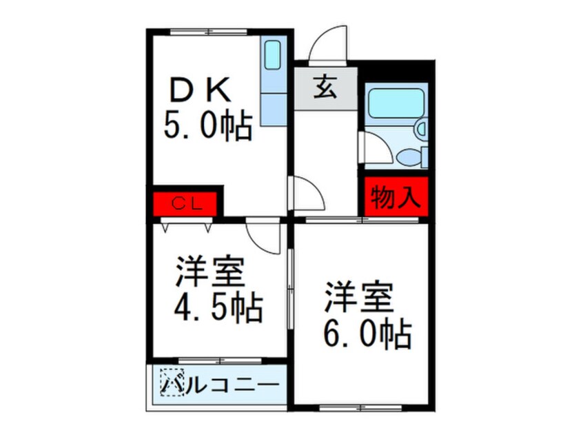 間取図 グロー緑地公園