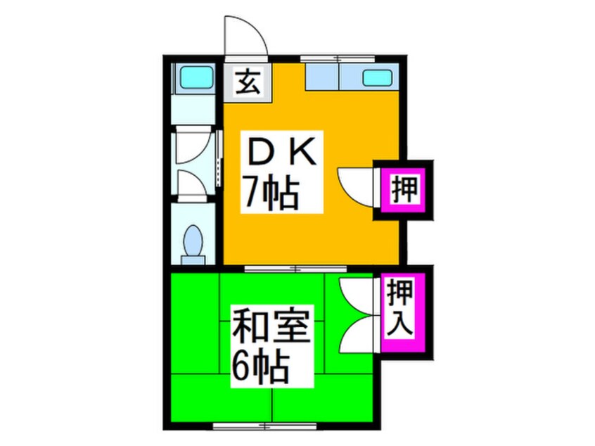 間取図 寺田ハイツ