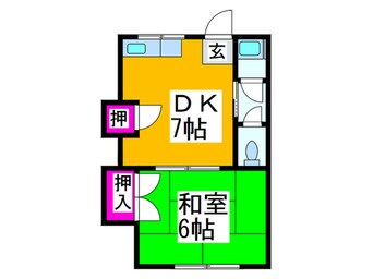 間取図 寺田ハイツ