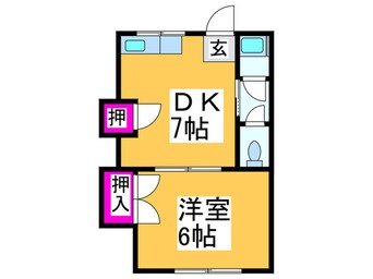 間取図 寺田ハイツ