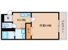 フジパレス石橋ノース 1Kの間取り