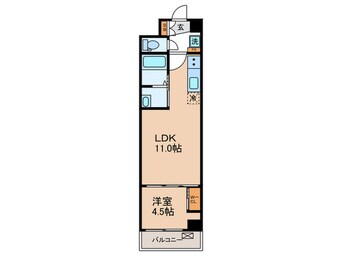 間取図 スワンズ京都東寺ガーデン(209)