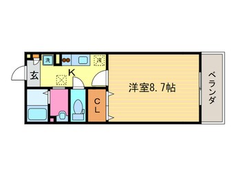 間取図 シュペリールＢ