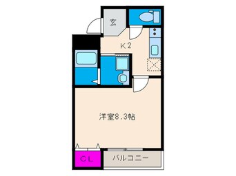 間取図 フジパレス石橋サウス