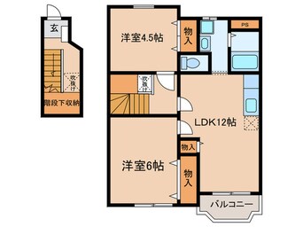 間取図 サニ－スクエアＣ棟