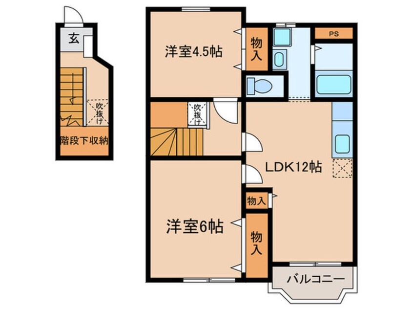 間取図 サニ－スクエアＣ棟