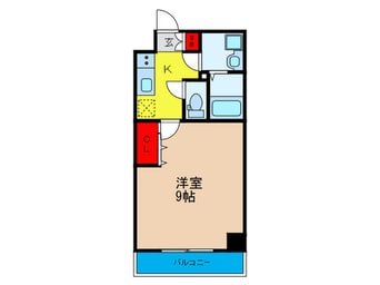 間取図 クレールソフィア都島